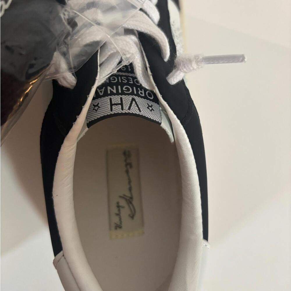 Vintage Havana Gala Sneakers White Black Multi Star Design Size 8 Women’s - Picture 4 of 11